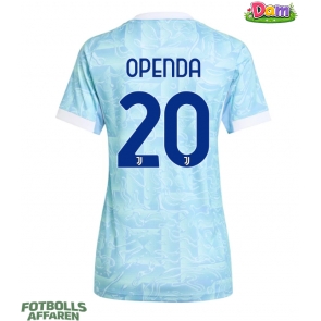 Juventus Lois Openda #20 Bortatröja Kvinnor 2025-26 Kortärmad